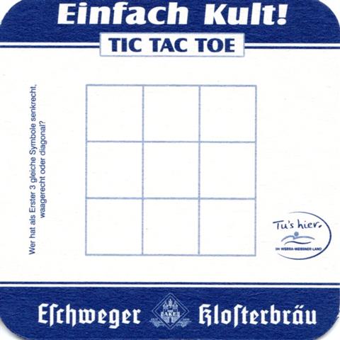 eschwege esw-he eschweger lokal jaco 2b8b (quad180-tic tac toe-blau)